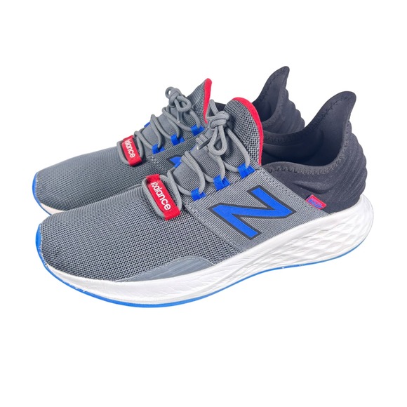 New Balance Shoes Fresh Foam Roav Grey Blue Red Running Athletic Mens 11.5 main image 8